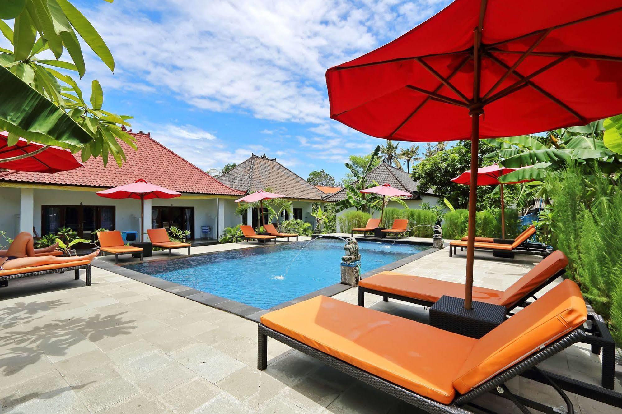 Naradas Mushroom Beach Lembongan Exteriör bild