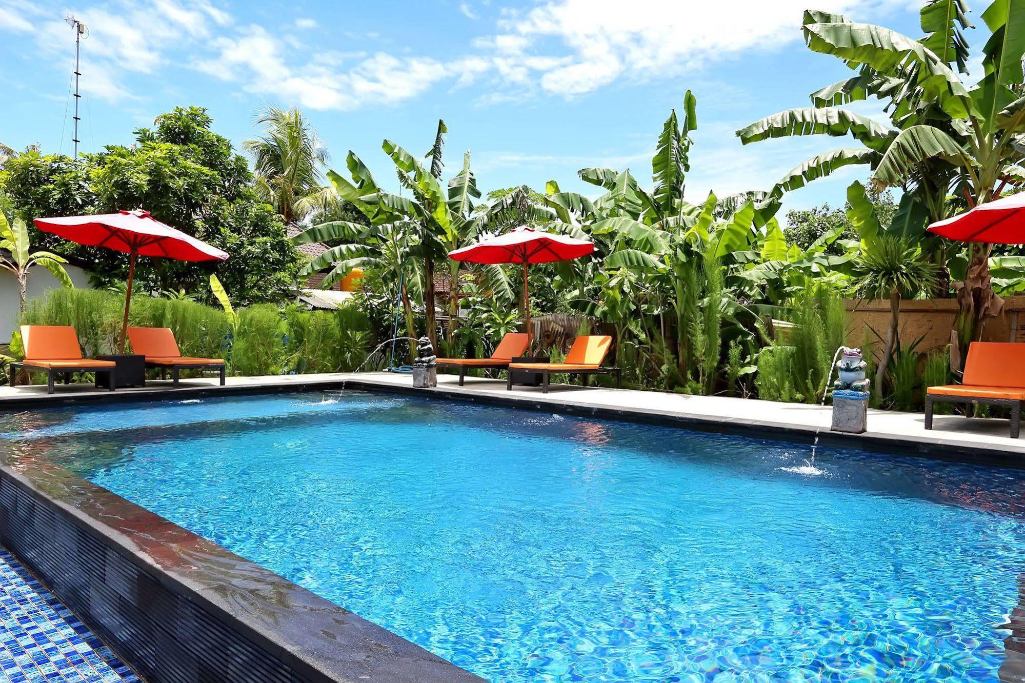 Naradas Mushroom Beach Lembongan Exteriör bild